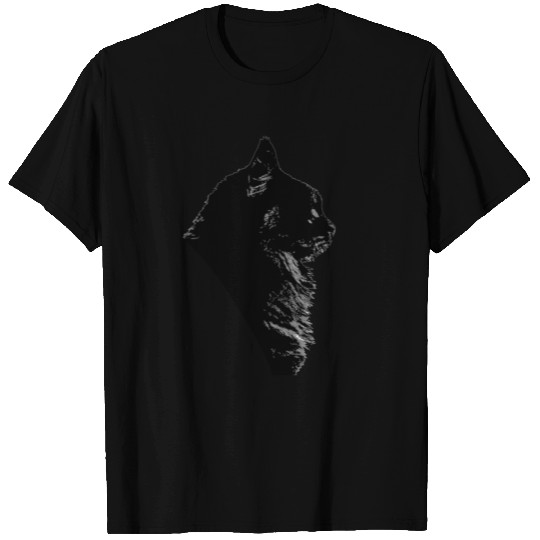 Maine Coon cat profile T Shirts