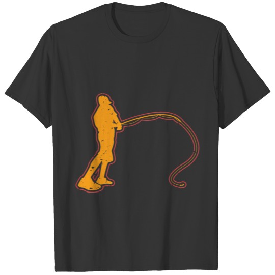 fish fishing fisherman hook gift anglersman T-shirt