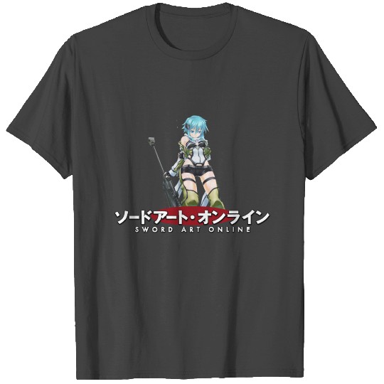 Sword Art Online Sinon Asada Shino T Shirts