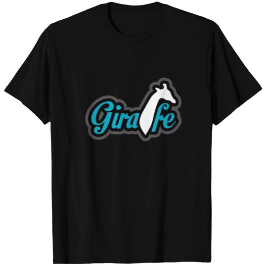 giraffe gift longer neck dotted T Shirts