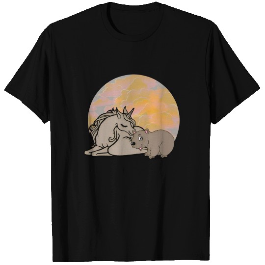 Wombat likes Unicorn - Limited Edition T Shirts