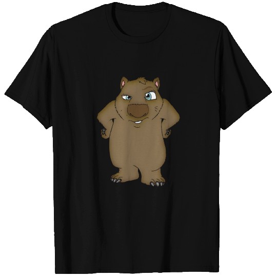 What are you staring at? - Wombat T Shirts