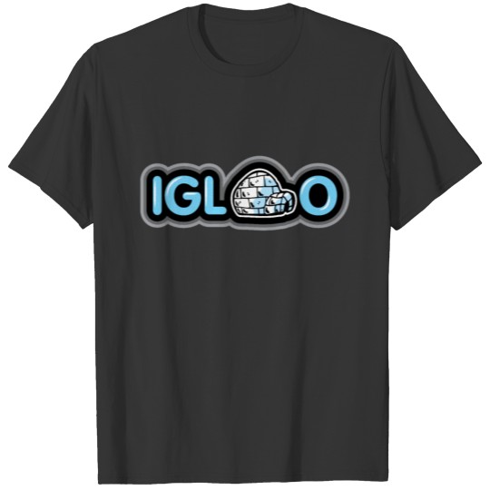 igloo gift snow Eskimo snow house T-shirt