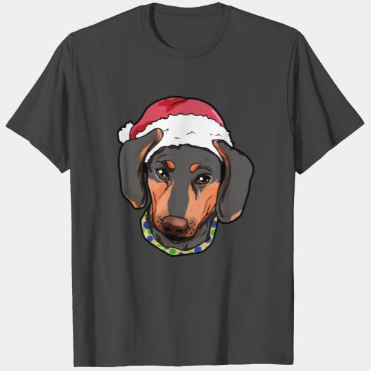 Dachshund Christmas Dachs Present Gift T Shirts