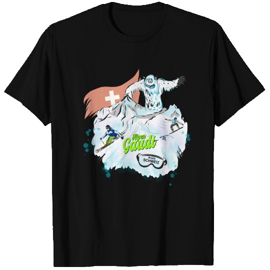 Alps Gaudi Switzerland T Shirts