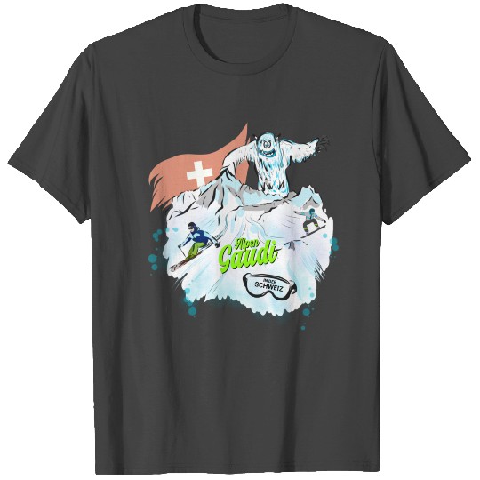 Alps Gaudi Switzerland T Shirts