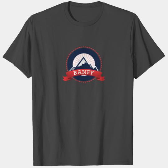Banff mountains T Shirts