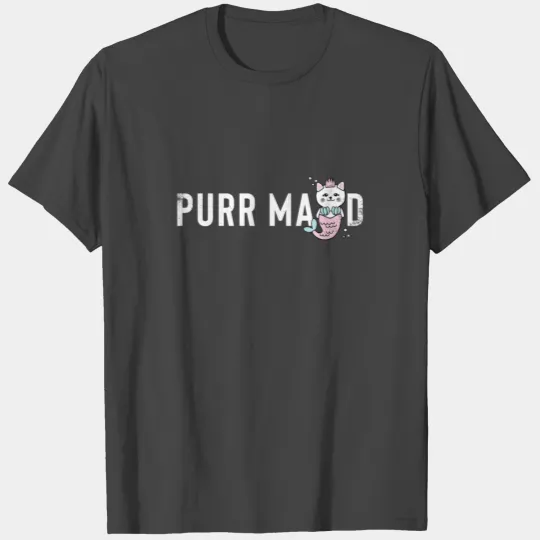 Purr Maid - Mermaid Kitty T Shirts