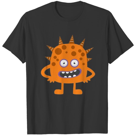 Orange Punk Monster T Shirts