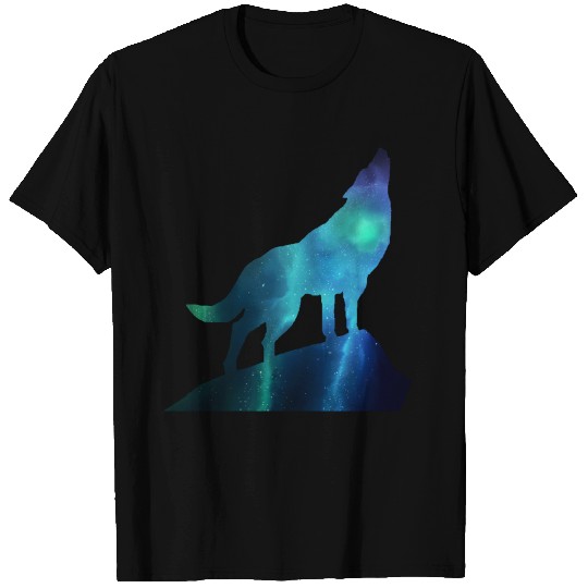 Galaxy Wolf T Shirts