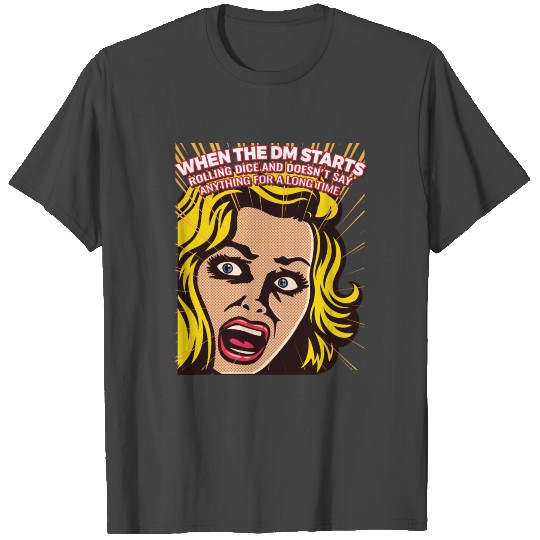 Funny DND Gift for Dungeon Masters (DM) and T Shirts