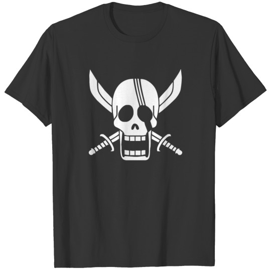 Shanks Flag One Piece T Red Haired T Shirts Pirate King