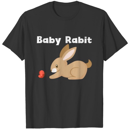 Cute baby rabit animal gift idea T Shirts