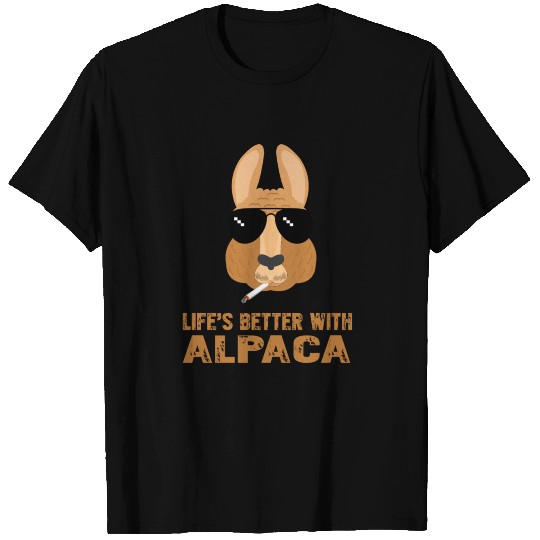 Cool Alpaca - Better Life T Shirts