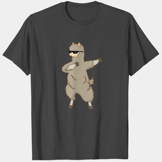 Cool Dance Alpaca Lama T Shirts