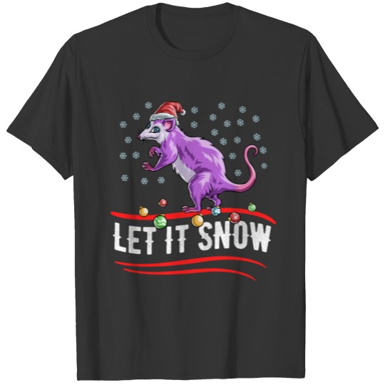 Christmas Let It Snow T-shirt