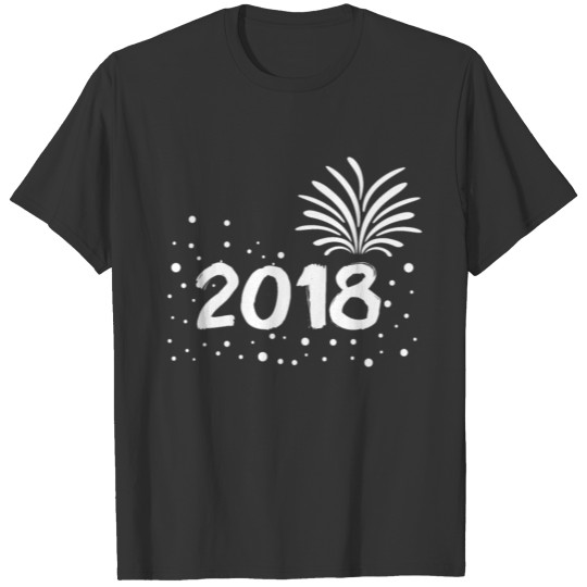 Happy New Year 2019 Silvester 2019 Geschenk T-shirt