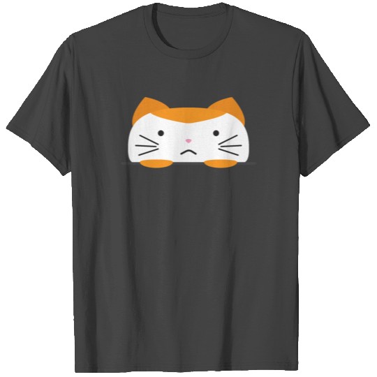Cute comic cat Kitty grumpy cat T Shirts