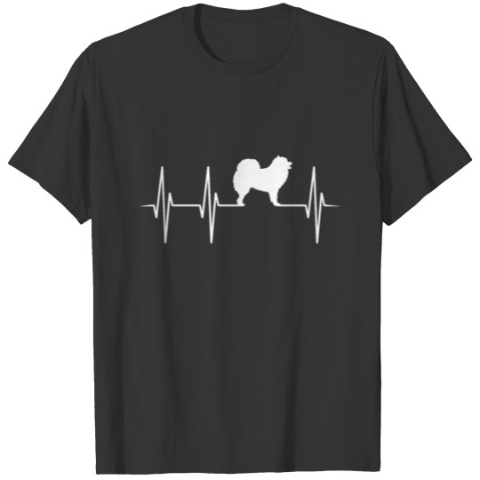 Samoyed Heart Rate Heartbeat Dog Lover Gift T Shirts