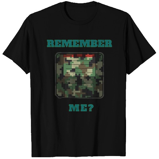 Remember Me? Old School Technology Design T Shirts