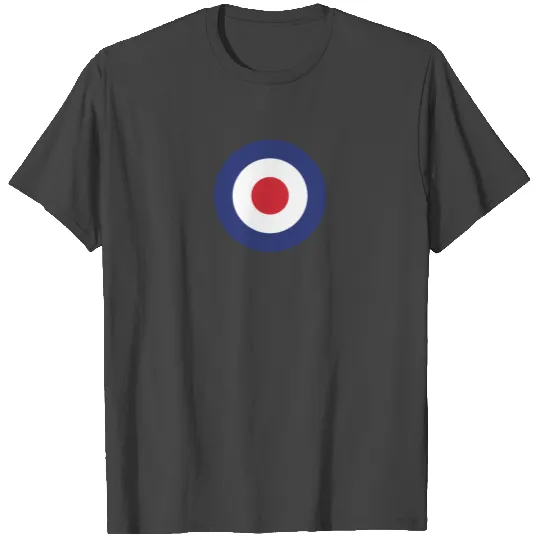 Roundel British Bullseye War Plane Target Icon T Shirts