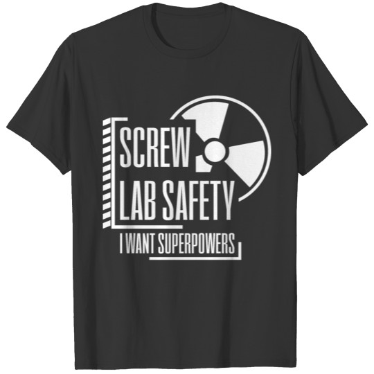 Science laboratory gift idea nerd present power T-shirt