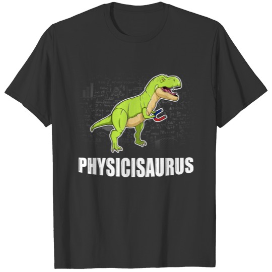 Physics Tyrannosaurus Cartoon T Shirts