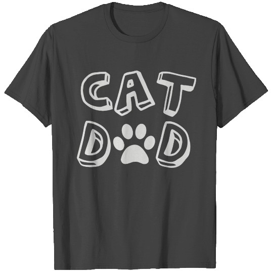 Cat Dad T Shirts
