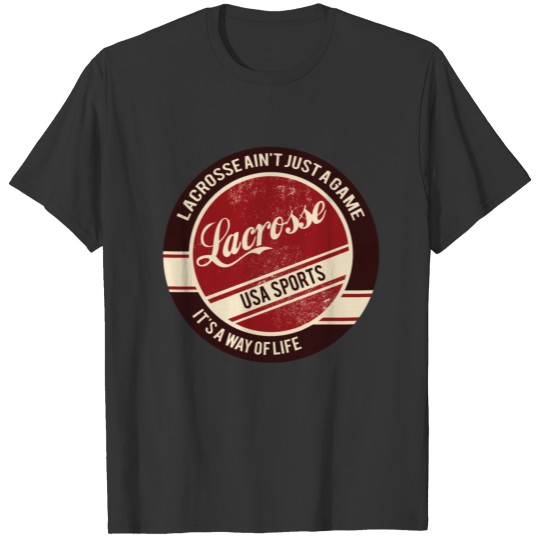 lacrosse retro vintage label T Shirts