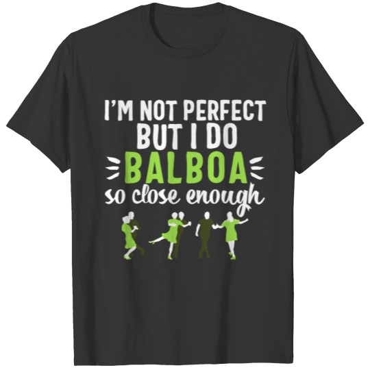 Balboa Dance Women Shag Swing Couple DANCING T-shirt
