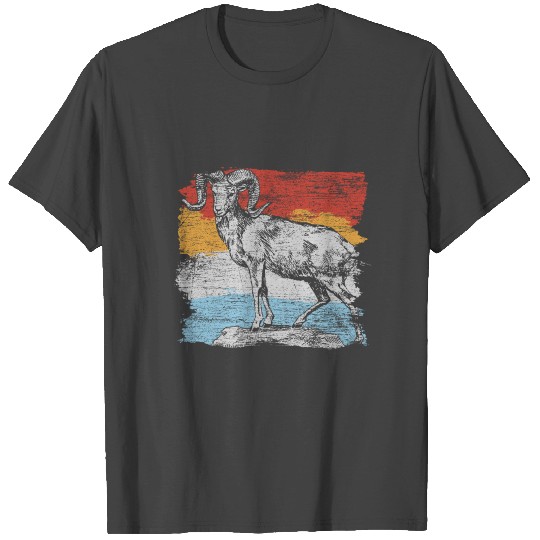 Goat Farm Animal Goats Goatee Farmer Horns Gift T Shirts