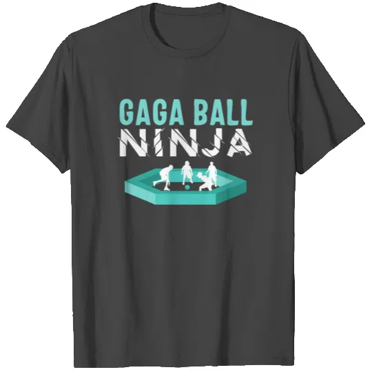 Gaga Ball Pit Set T Shirts Dodgeball Gifts Ninja