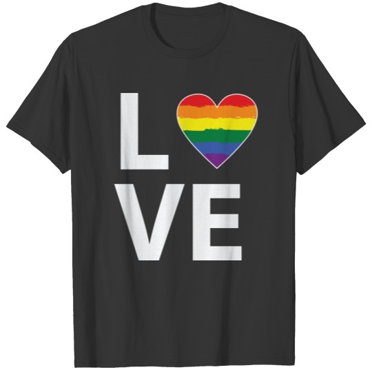 Dear Heart LGBT Gay Lesbian Bisexual Transgender T-shirt