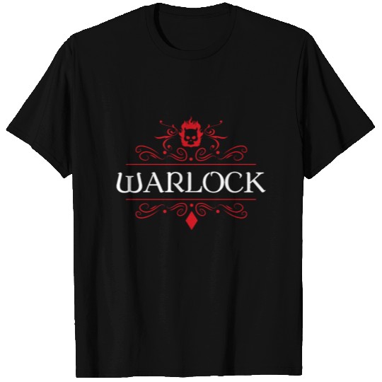 Warlock Character Class Tabletop RPG Gaming T Shirts