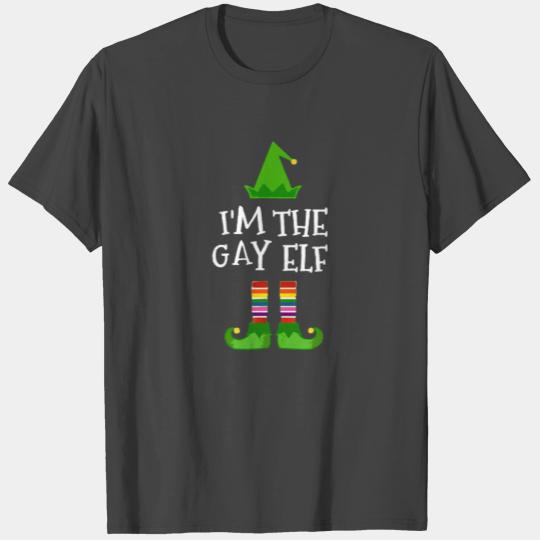 I'm The Gay Elf Matching Family Christmas T Shirts