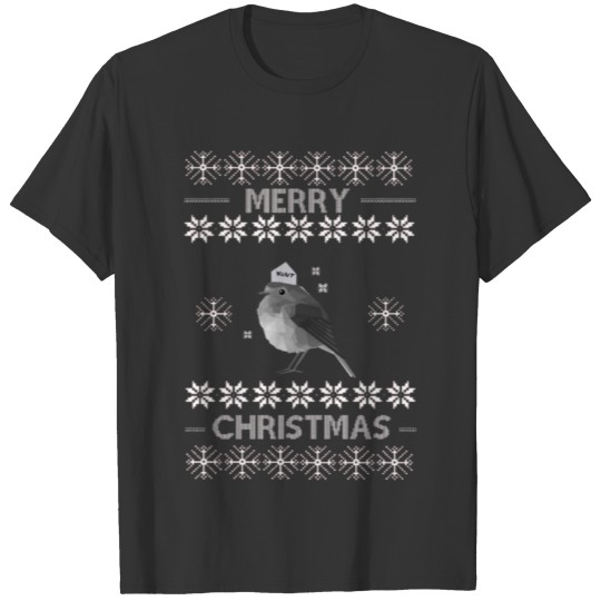 kunt bird ugly christmas sweater T Shirts