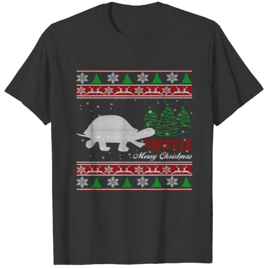 love turtle T Shirts turtle ugly christmas