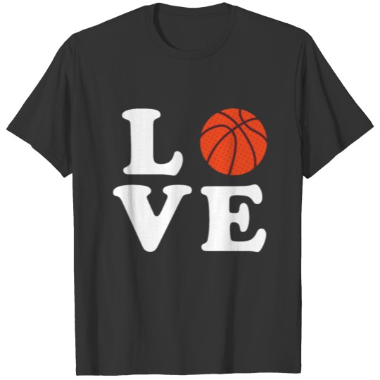 I love Basketball T-shirt