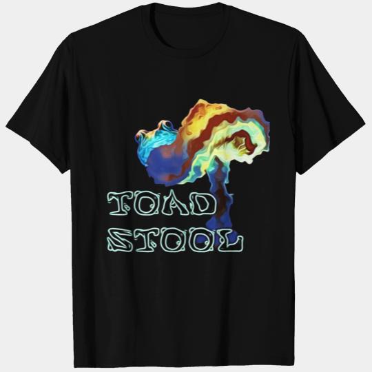Toad Stool Frog on a Magic Mushroom Woke Af T Shirts