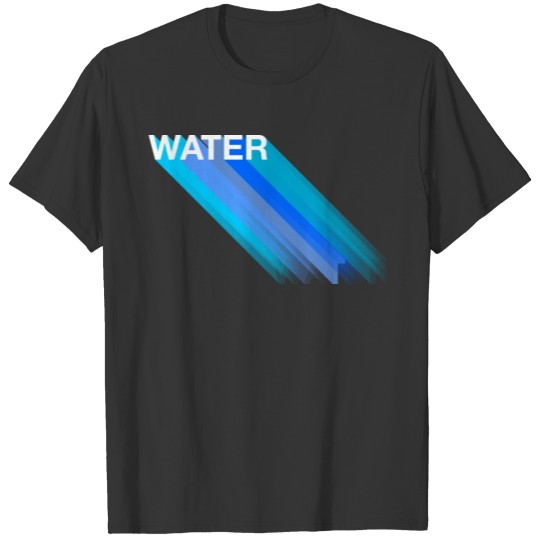water logo T-shirt