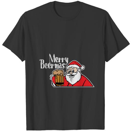 Santa Claus beer T Shirts