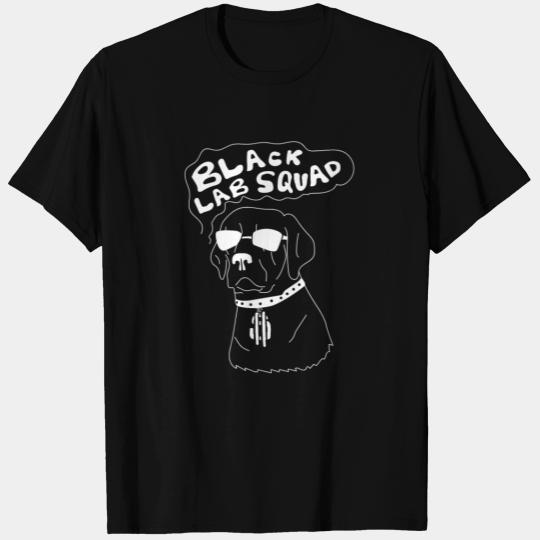 Black Lab Squat Labrador Retriever Gift Idea Dog T Shirts