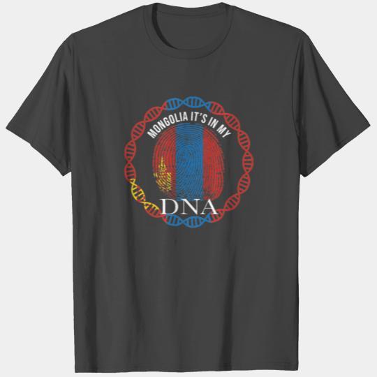 Mongolia Its In My DNA T Shirts