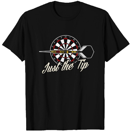Darts Just The Tip Arrow Pub Team Crew Cup Gift T Shirts