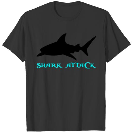 Shark Attack motif T-shirt
