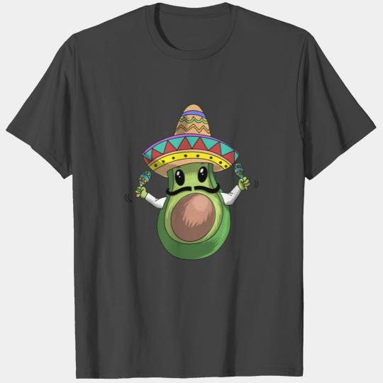 Mexican Guacomole Gift Avocado T Shirts