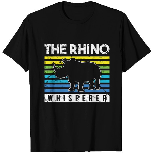 Rhino Endangered Leather Family T Shirts