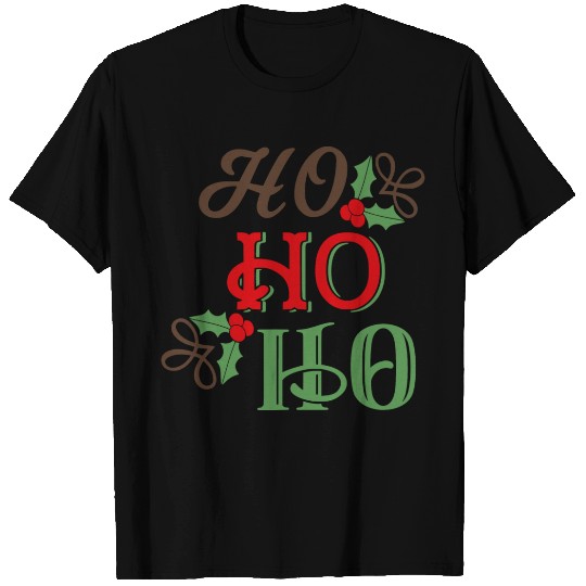 Ho Ho Ho Mistletoe T Shirts