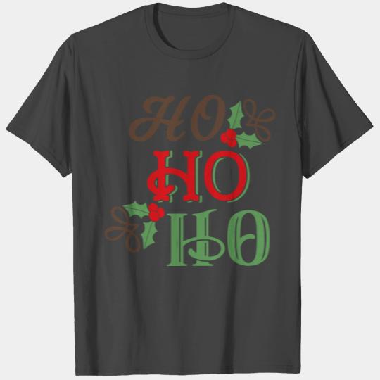 Ho Ho Ho Mistletoe T Shirts