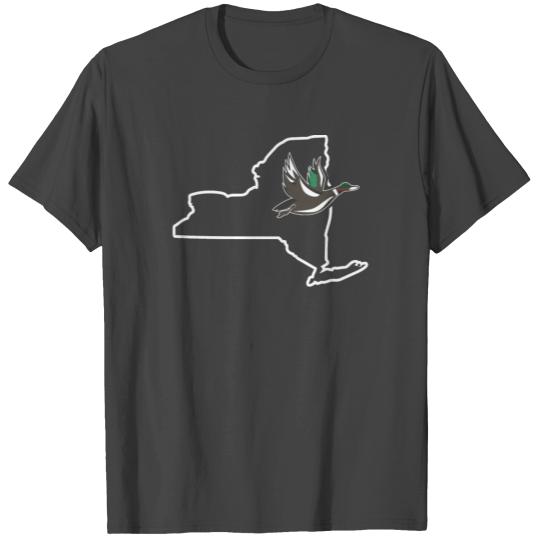 Duck Hunting New York Teal Hunting Waterfowl T Shirts